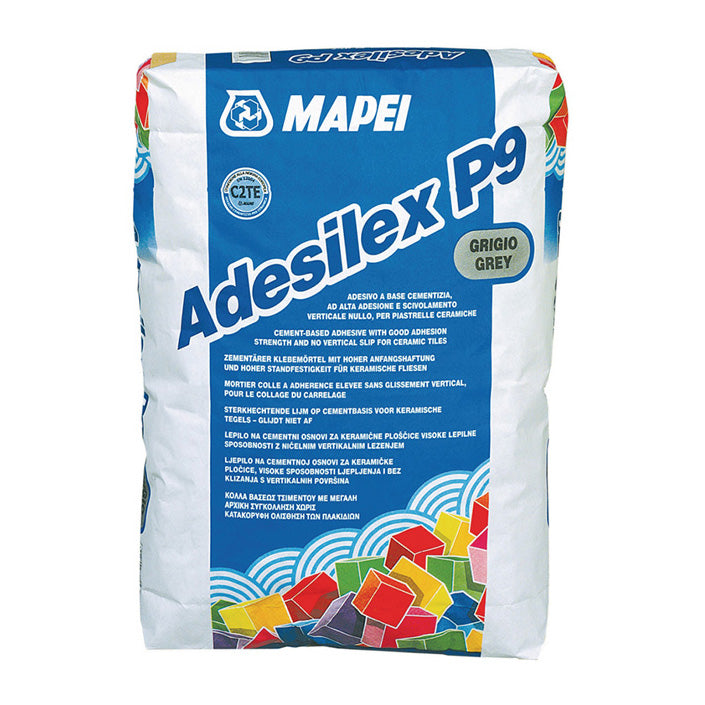 Mapei ragasztó adesilex P9 beltéri 40x40-ig szürke25Kg-0