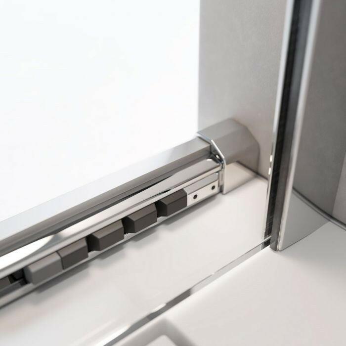 Radaway Furo KDJ 90 B zuhanyajtó, átlátszó, balos (cikkszám: 10104472 - 01 - 01L)