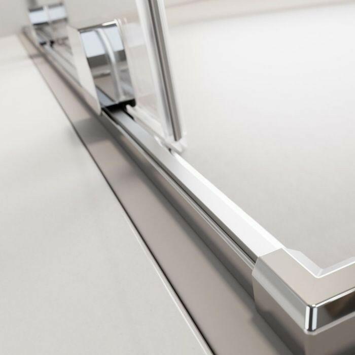 Radaway Furo KDJ 130 B zuhanyajtó, átlátszó, balos (cikkszám: 10104672 - 01 - 01L)