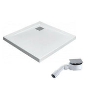 Radaway Argos C zuhanytálca 100x100cm akril, lapos, R399 szifonnal (cikkszám: 4AC1010 - 01)