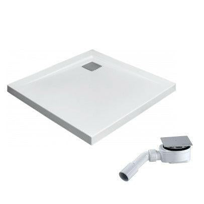 Radaway Argos C zuhanytálca 100x100cm akril, lapos, R399 szifonnal (cikkszám: 4AC1010 - 01)