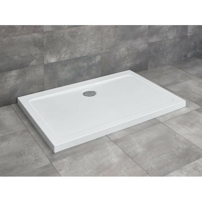 Radaway Doros D zuhanytálca 100x80 cm akril, lapos, ST90 szifonnal (cikkszám: SDRD1080 - 01)