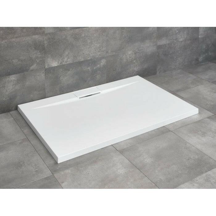 Radaway Giaros D zuhanytálca 100x80 cm műmárvány, lapos, 5SL1 szifonnal (cikkszám: MKGD1080 - 03)