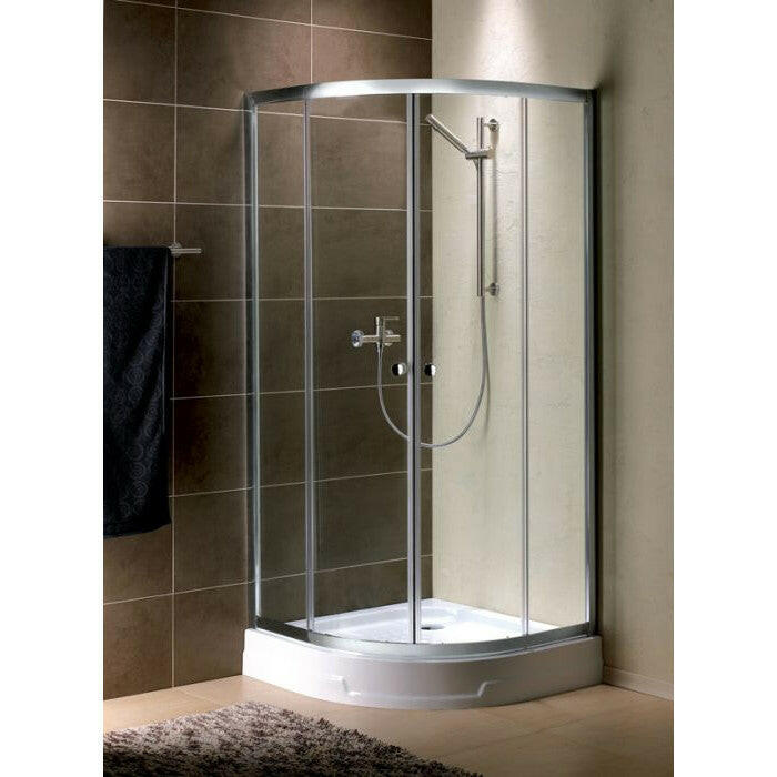 Radaway Premium Plus A 1900 zuhanykabin 90x90 íves, barna üveg (cikkszám: 30403-01-08N)-0