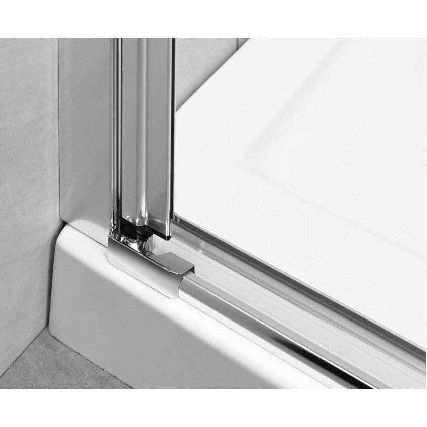 Radaway EoS DWD 80 zuhanyajtó átlátszó üveg (cikkszám: 137713 - 01 - 01)