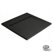 Radaway Teos C műmárvány zuhanytálca 100x100 black (HTC100100 - 54)