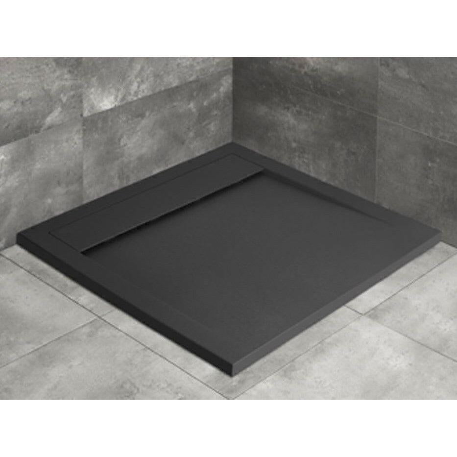 Radaway Teos C műmárvány zuhanytálca 100x100 antracit (HTC100100 - 64)