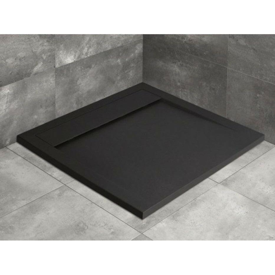 Radaway Teos C műmárvány zuhanytálca 80x80 black (HTC8080 - 54)