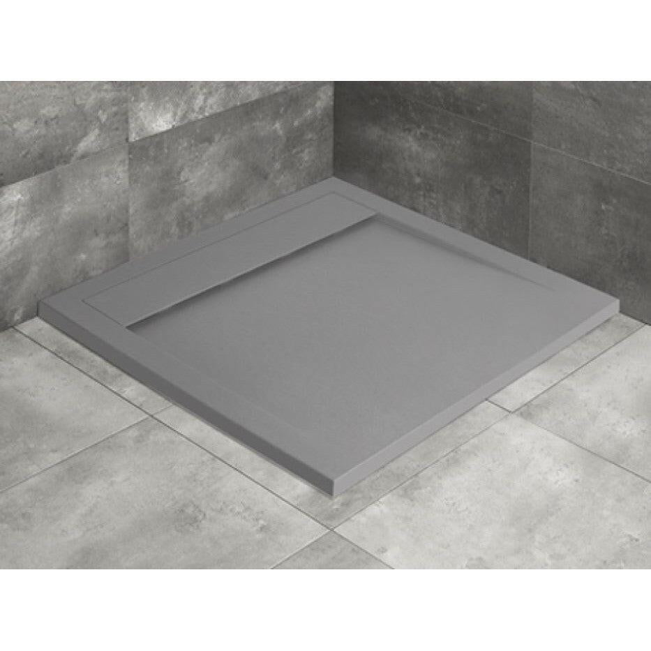Radaway Teos C műmárvány zuhanytálca 80x80 cemento (HTC8080 - 74)