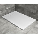 Radaway Teos F műmárvány zuhanytálca 120x100 fehér  (HTF120100-04)-1