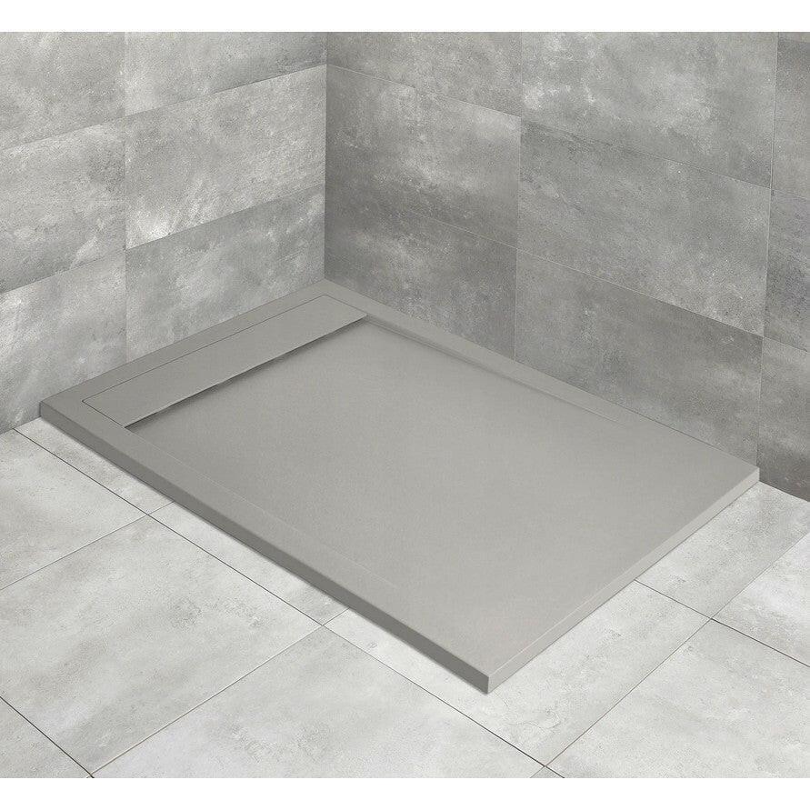 Radaway Teos F műmárvány zuhanytálca 160x100 cemento (HTF160100 - 74)