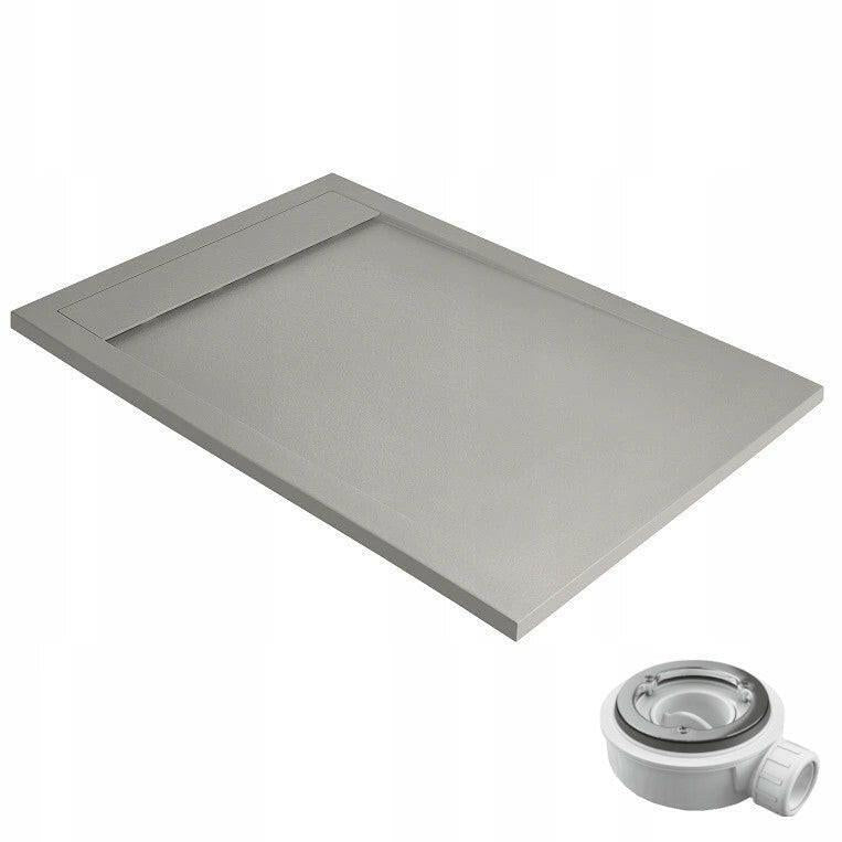 Radaway Teos F műmárvány zuhanytálca 160x80 cemento (HTF16080 - 74)