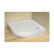 Radaway Paros A zuhanytálca 90x90 cm műmárvány, lábbal + ST90 szifonnal MBA9090 - 03 - 1