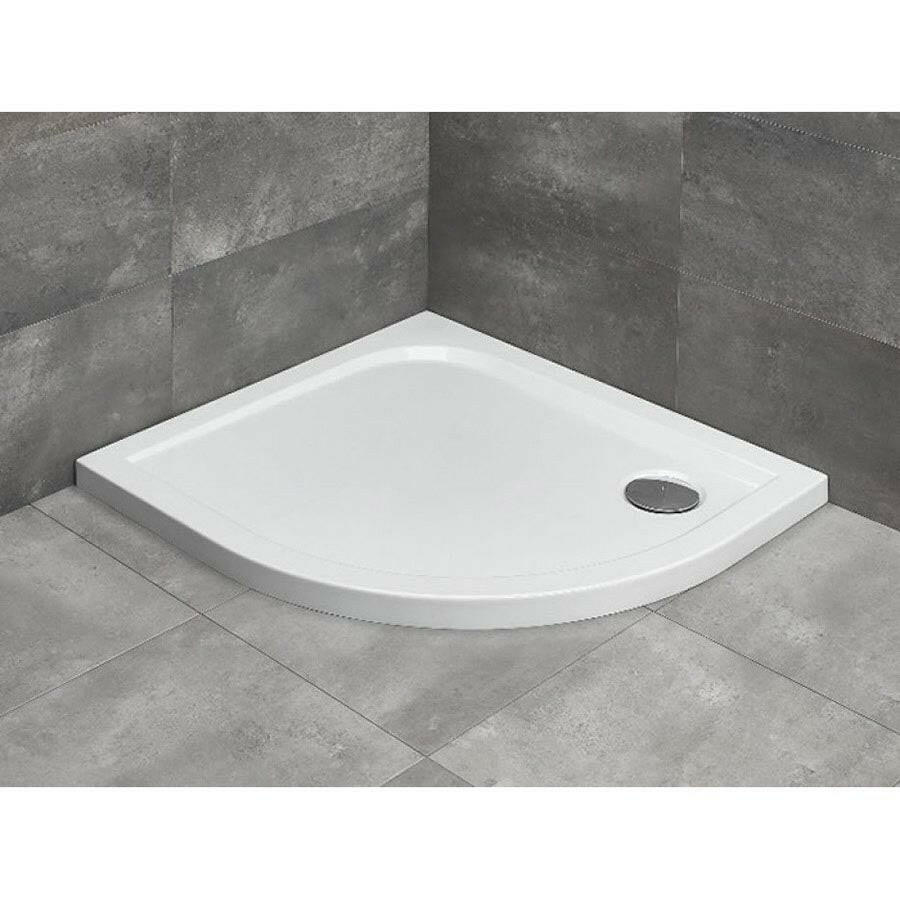 Radaway Delos E zuhanytálca 90x80 cm akril, lapos, ST90 szifonnal, balos SDE9080 - 01L