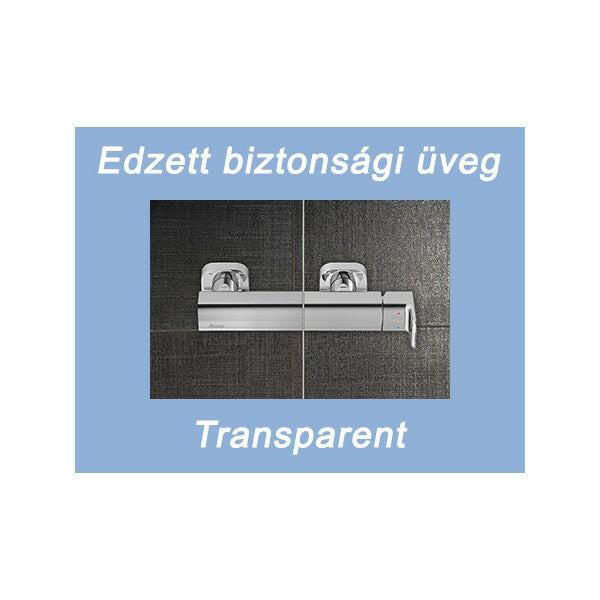 Ravak CRV1 80 zuhanykabin krómhatású + transparent