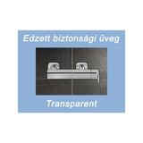 Ravak CRV2 90 zuhanykabin krómhatású + transparent-3