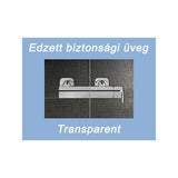Ravak CRV2 100 zuhanykabin krómhatású + transparent-3