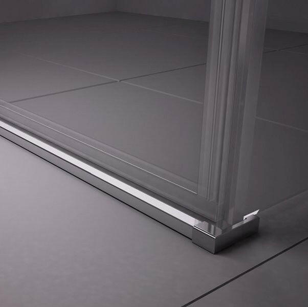 Ravak MSRV4 80/80 zuhanykabin króm + transparent ( 1WV44C00Z1 )