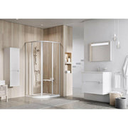 Ravak zuhanykabin SKCP4 - 90 195 fehér+Pearl polisztirén ( 3117O10211 )