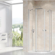 Ravak CSKK4 80 zuhanykabin szatén+ transparent