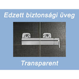 Ravak CVS2 100 kádparaván krómhatású + transparent balos-1