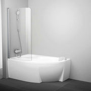 Ravak CVSK1 Rosa 160/170 kádparaván fehér +transparent balos ( 7QLS0100Y1 )