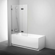 RAVAK BVS2 100 kádparaván króm+ transparent balos ( 7ULA0A00Z1 )