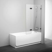 RAVAK BVS2 100 kádparaván króm+ transparent jobbos ( 7UPA0A00Z1 )