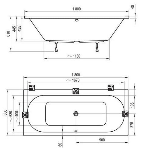 Ravak City akrilkád 180x80 fehér slim-2