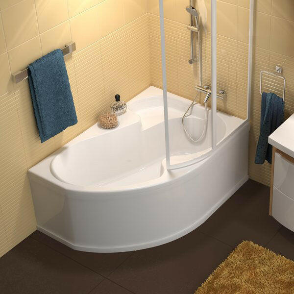 RAVAK Rosa akrilkád A előlap 140 fehér ( CZH1000A00 )