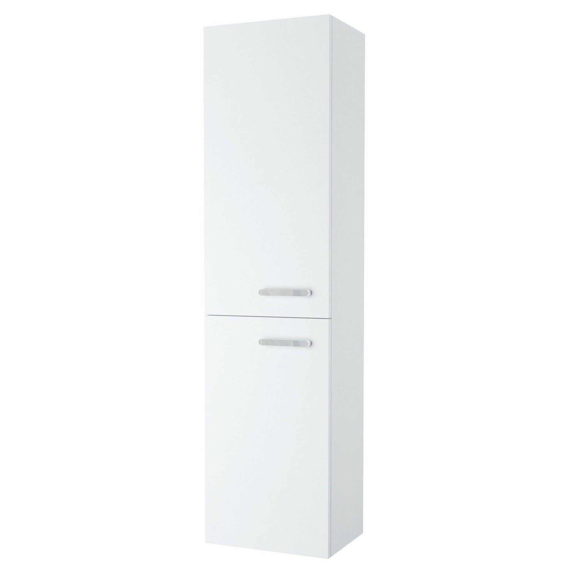 Ravak Chrome SB 390 fürdőszobai fali szekrény balos feh/feh