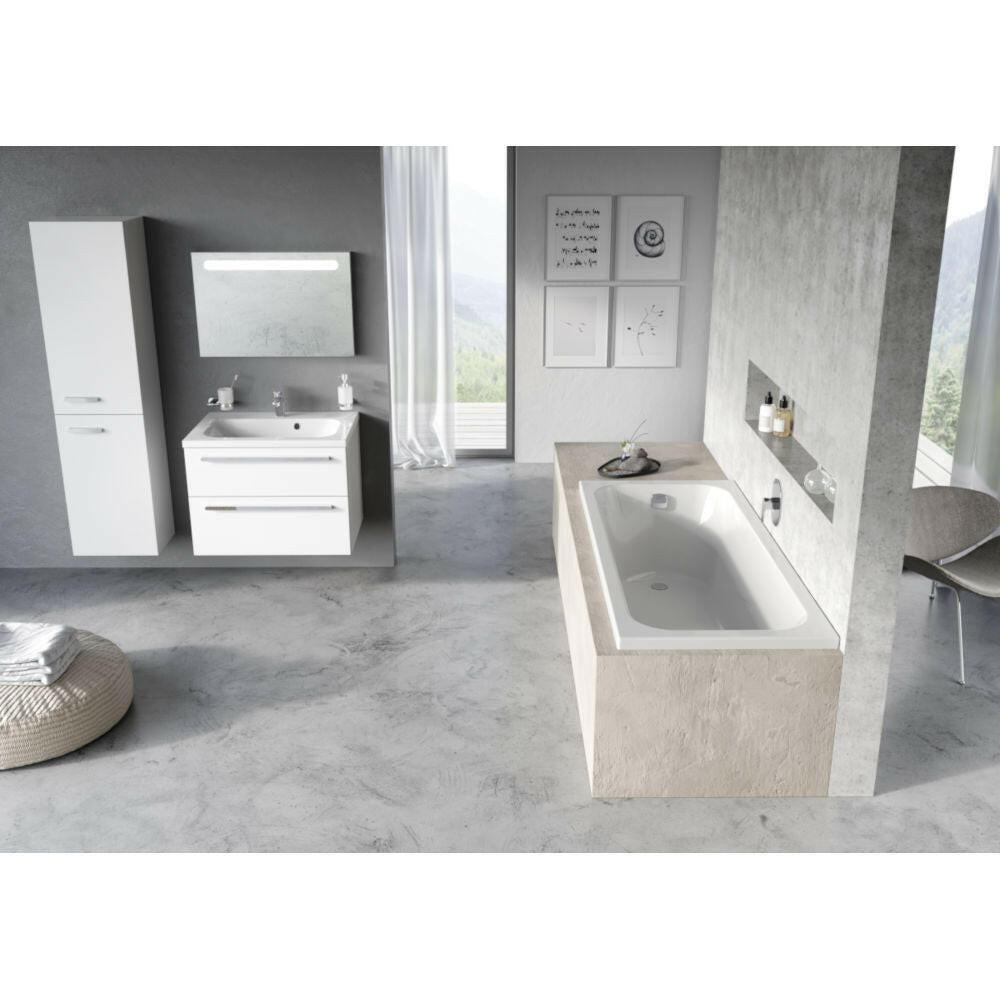 Ravak Chrome SB 390 fürdőszobai fali szekrény balos feh/feh
