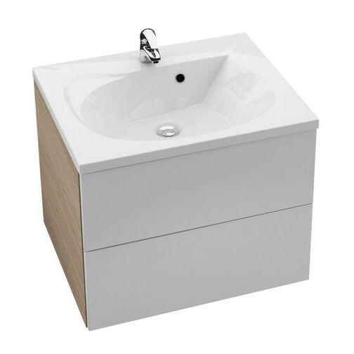 Ravak Rosa II SD 600 fürdőszobai szekrény mosdó alá cappuccino/fehér ( X000000926 )