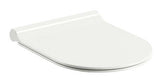 Ravak Uni Chrome Slim WC ülőke, fehér-0
