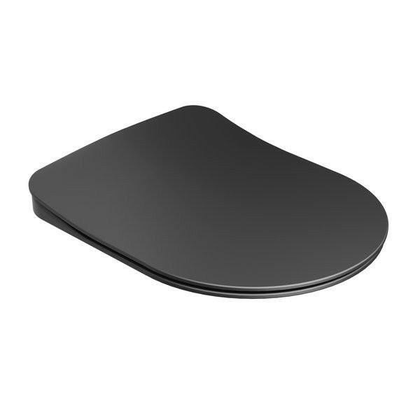 Ravak Uni Chrome Flat WC ülőke fekete (X01795)
