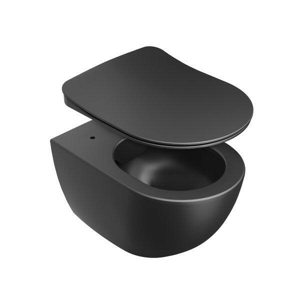 Ravak Uni Chrome Flat WC ülőke fekete (X01795)