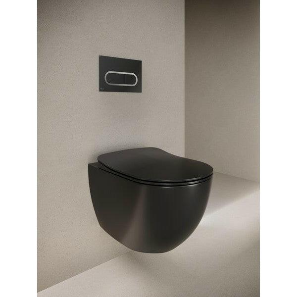 Ravak Chrome WC öblítő nyomólap fekete
