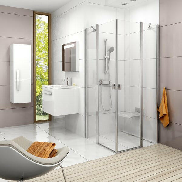 RAVAK Chrome zuhany csaptelep szett nélkül 150 mm CR 032.00 (X070043)