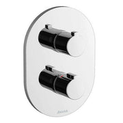 RAVAK Chrome falsík alatti termosztátos csaptelep váltóval CR 063.00 ( X070094)