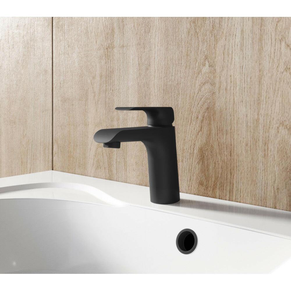 Ravak FL 014.20 Flat Black mosdó csaptelep, álló, leeresztő nélkül, fekete