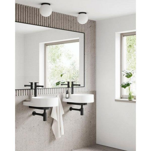 Ravak PU 015.20 Puri Black mosdó csaptelep, álló, magas, leeresztő nélkül, fekete