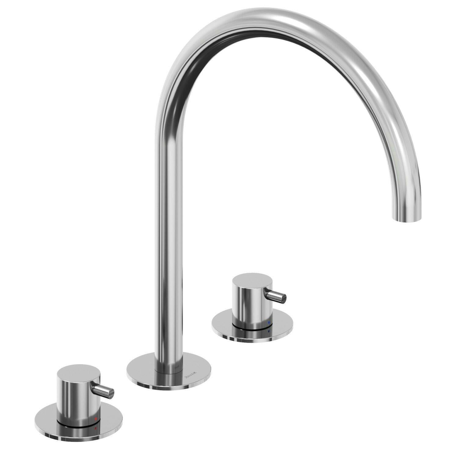 Ravak Espirit mosdócsaptelep, 3 furatos 270 mm, álló, leeresztő nélkül, króm (X070195)