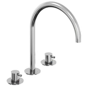 Ravak Espirit mosdócsaptelep, 3 furatos 270 mm, álló, leeresztő nélkül, króm (X070195)