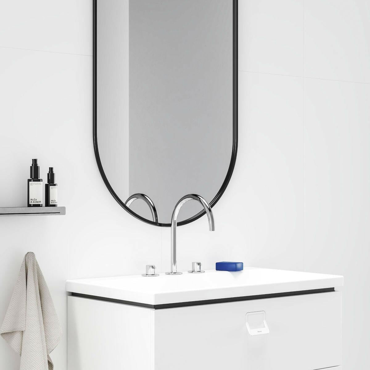 Ravak Espirit mosdócsaptelep, 3 furatos 270 mm, álló, leeresztő nélkül, króm (X070195)