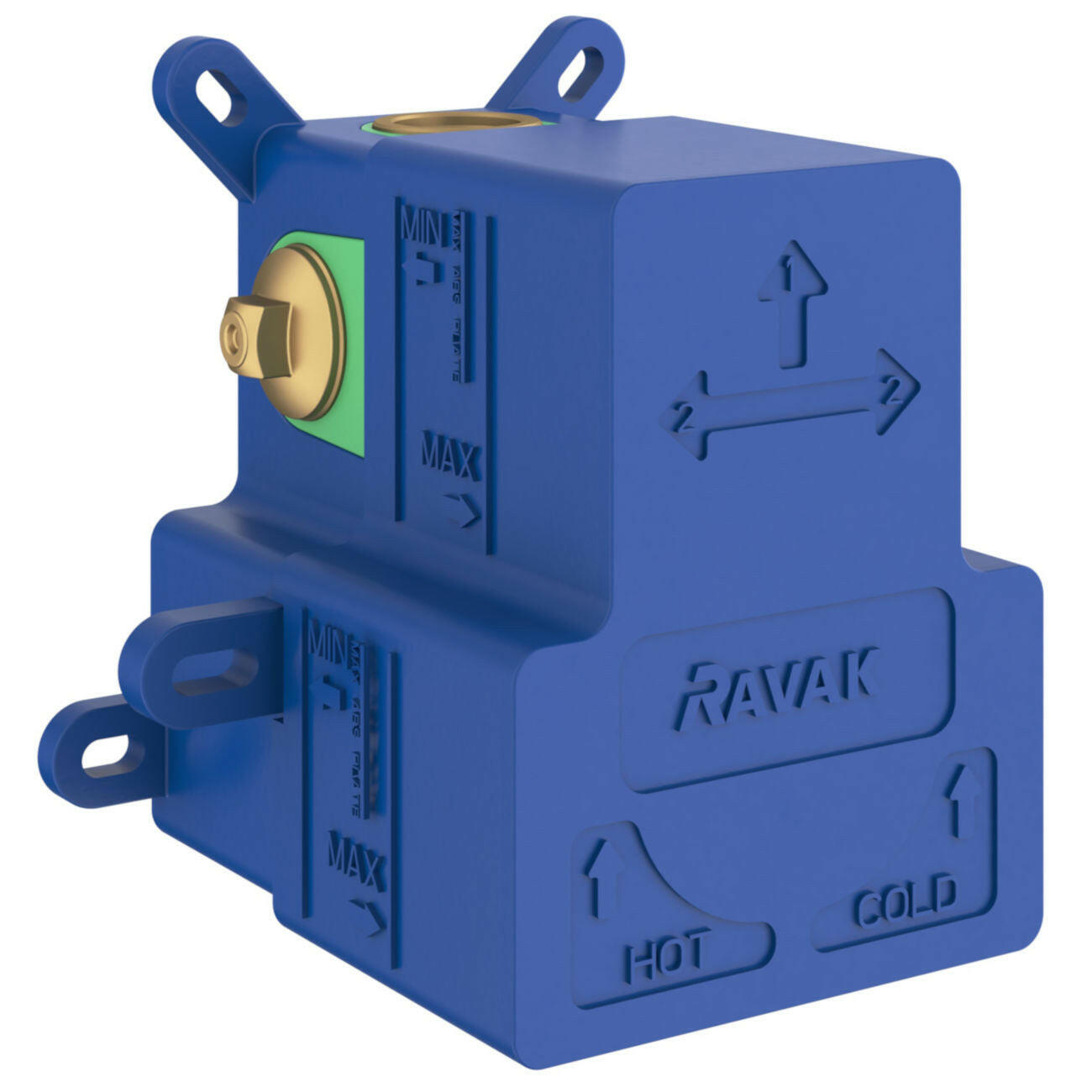 Ravak R-box 07E.50 R-box Vertical O2 alaptest a falba süllyesztett csaptelepekhez-1