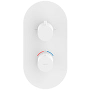 Ravak Espirit zuhanycsaptelep falba süllyesztett, termosztátos, kétutas, belső egység nélkül, bársony fehér (X070249)
