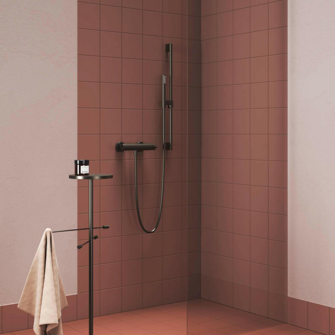 Ravak Espirit zuhanycsaptelep fali, szett nélkül, grafit (X070317)