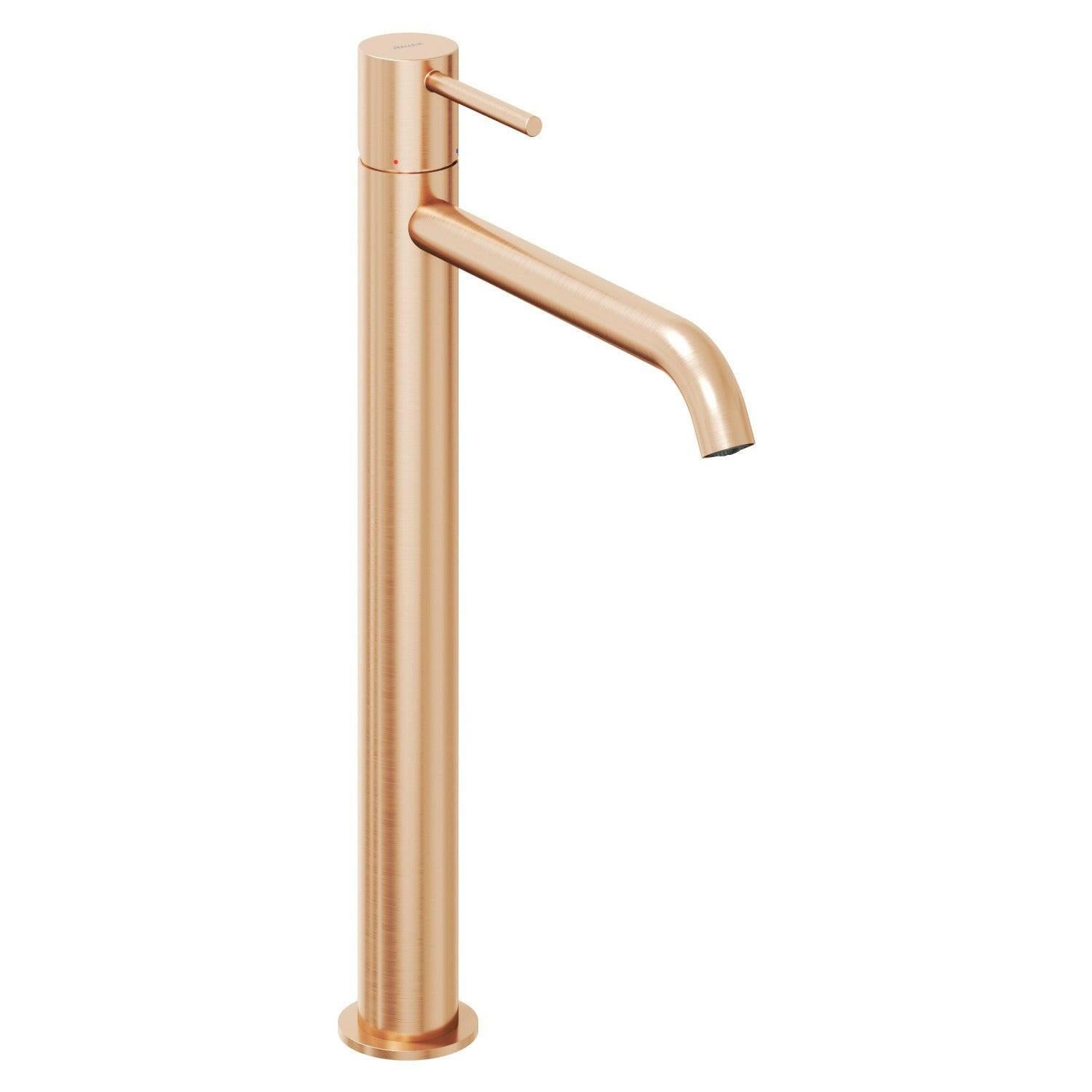 Ravak Espirit mosdócsaptelep 340 mm, álló, leeresztő nélkül, rose gold (X070348)