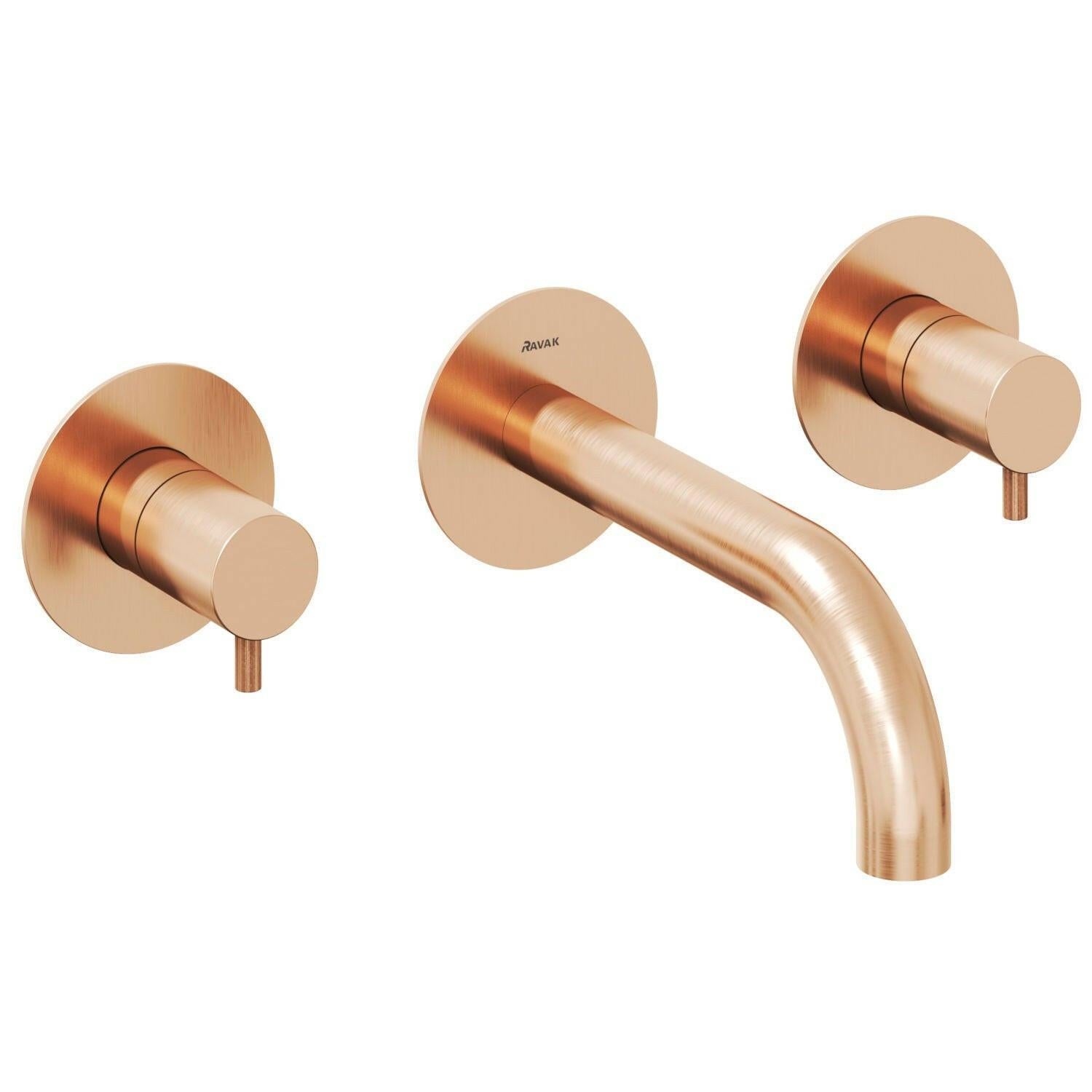 Ravak Espirit kádcsaptelep, falba süllyesztett, belső egységgel, rose gold (RAVAK - X070351)