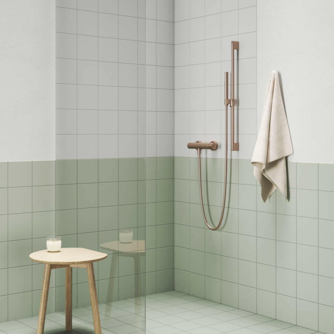 Ravak Espirit zuhanycsaptelep fali, szett nélkül, rose gold (X070354)